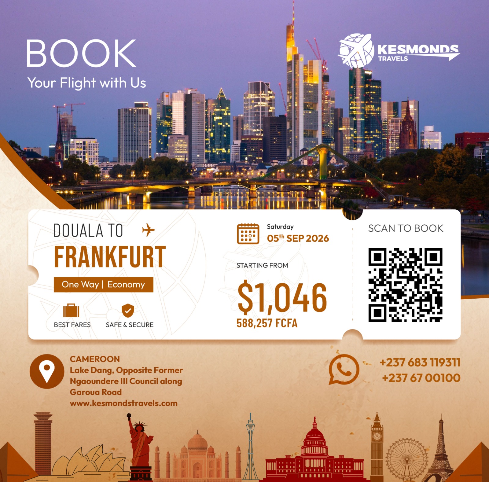 DOUALA-FRANKFURT
