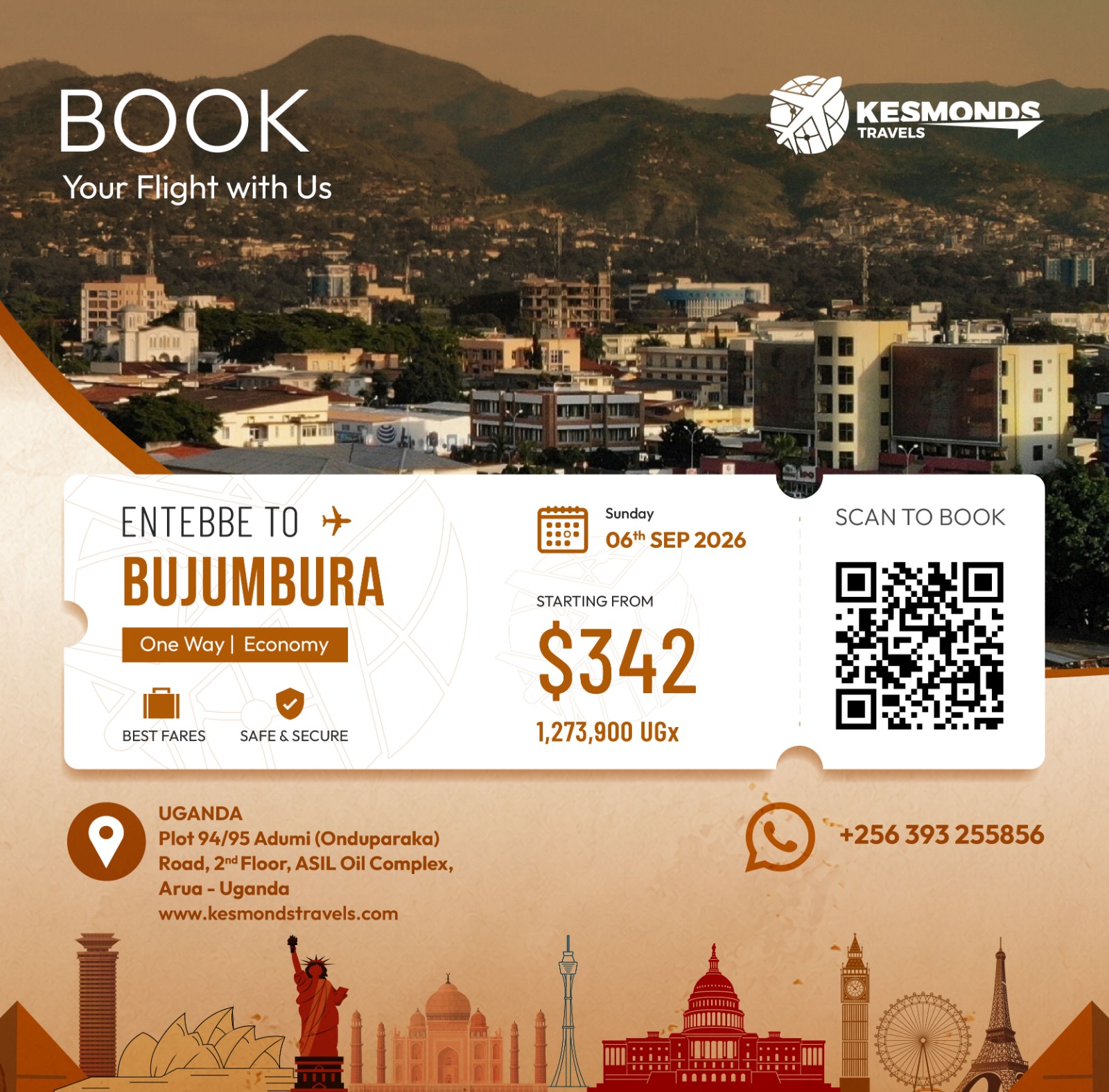 ENTEBBE-BUJUMBURA