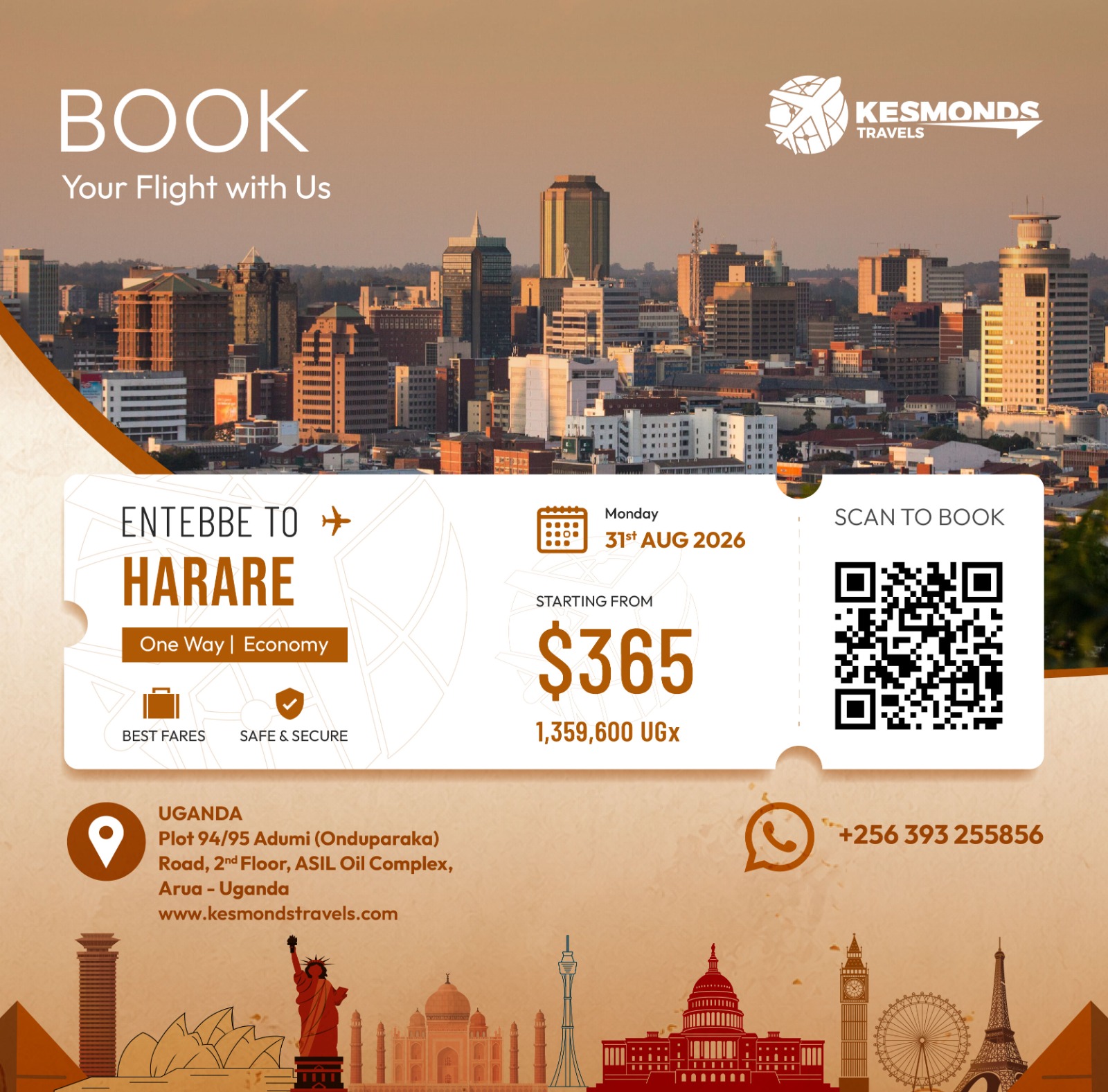 ENTEBBE-HARARE