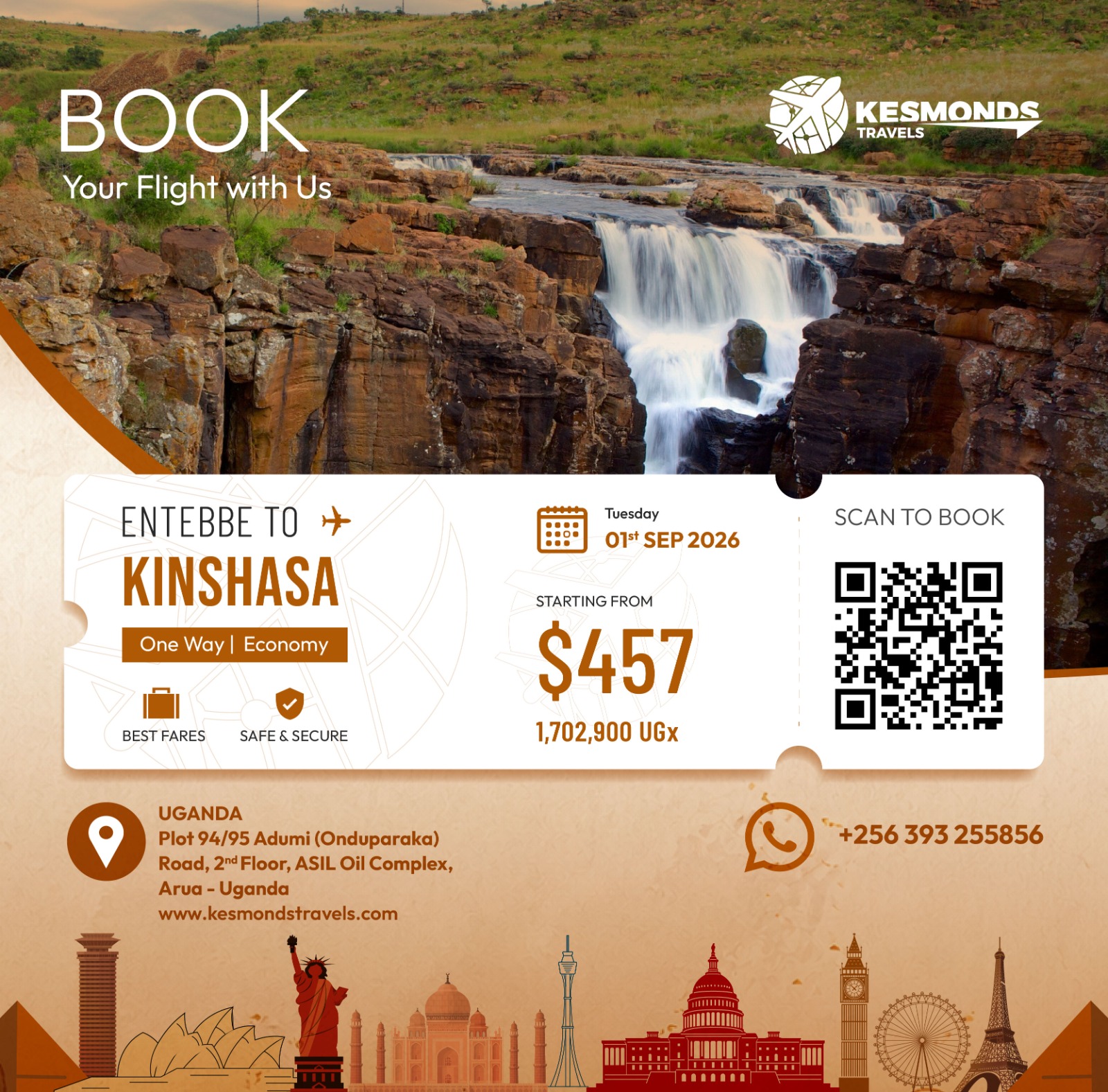 ENTEBBE-KINSHASA