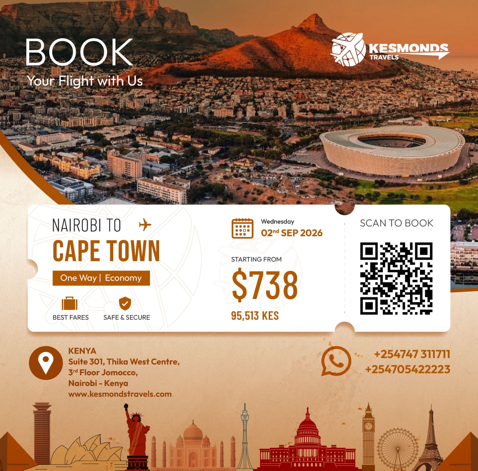 NAIROBI-CAPE TOWN